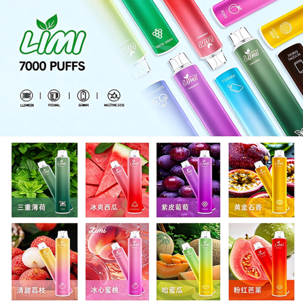 【新品】喜貝HEBAT 7000 PUFFS抛棄式