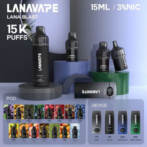【新品】拉娜LANA 15000口 換彈式電子主機
